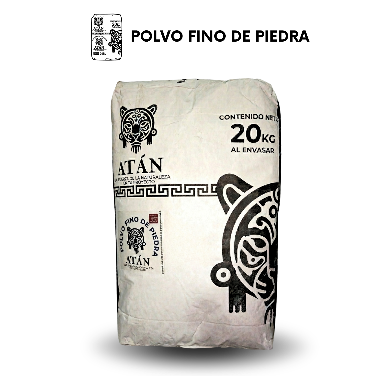 Polvo fino de piedra
